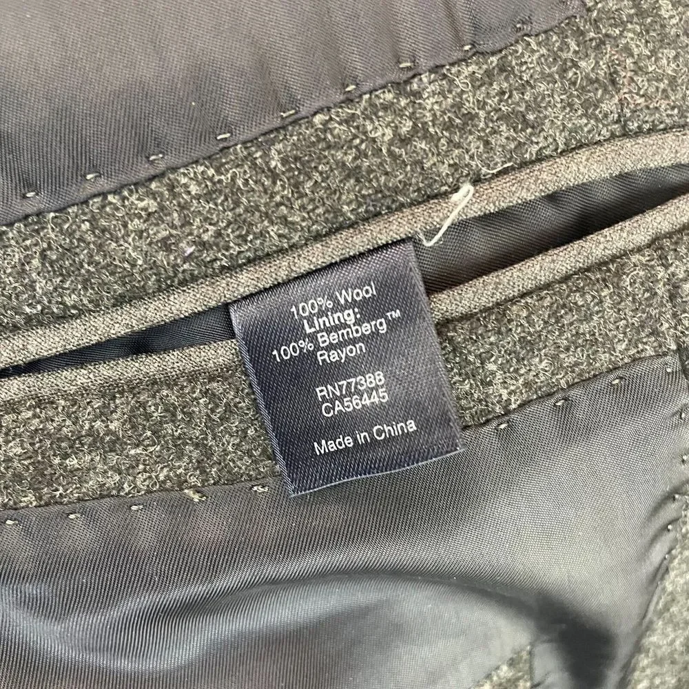 J. Crew Ludlow Sport Coat Jacket 42L‎ Gray 100% Wool Yorkshire Moon Tweed